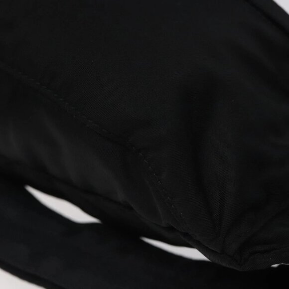 PRADA Waist bag Nylon Black Silver Auth 116632V - Picture 10 of 16